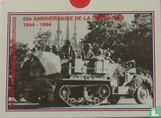 Luxemburg 500 francs 1994 (PROOF - folder) "50th anniversary of Liberation" - Afbeelding 1