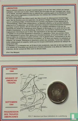 Luxemburg 500 Franc 1994 (PP - Folder) "50th anniversary of Liberation" - Bild 3