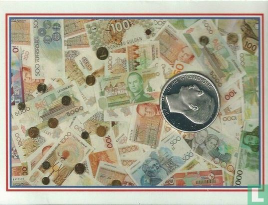 Luxemburg 250 francs 1994 (PROOF - folder) "50 years of the Benelux" - Afbeelding 3