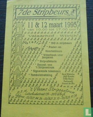 7e stripbeurs Wilrijk 1995