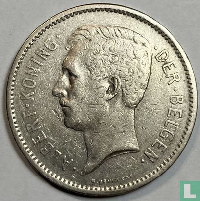 Belgique 5 francs 1930 (NLD - position A) - Image 2