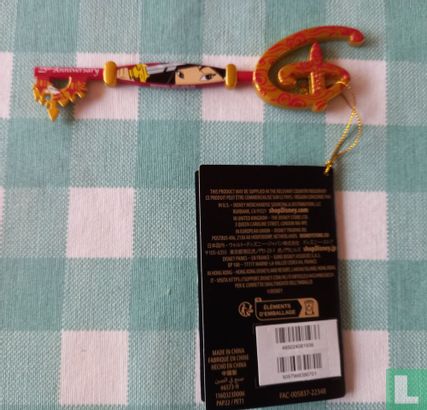 Disney ornament sleutel (opening ceremony key) - Mulan 25ste verjaardag - Bild 2
