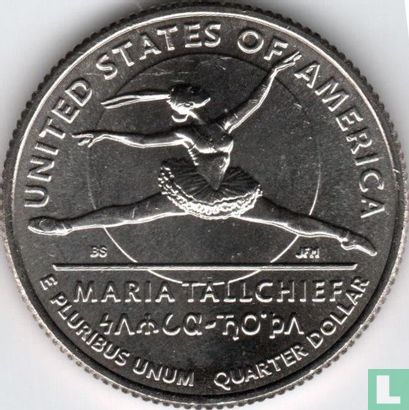 États-Unis ¼ dollar 2023 (D) "Maria Tallchief" - Image 2