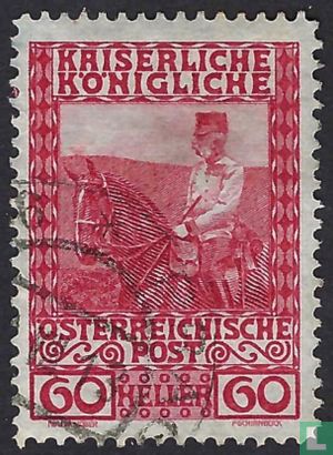 Kaiser Franz Joseph I. zu Pferd