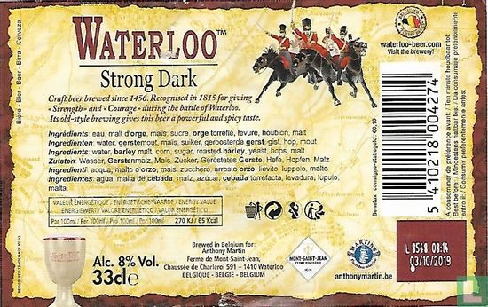Waterloo Strong Dark - Afbeelding 2