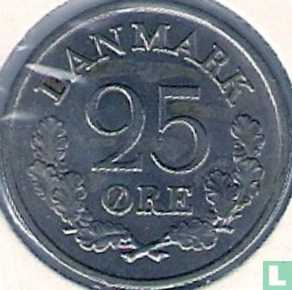 Dänemark 25 Øre 1966 (Typ 1) - Bild 2