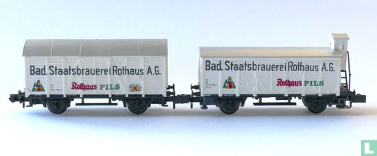 Koelwagens "Bad. Staatsbrauerei Rothaus" - Afbeelding 1