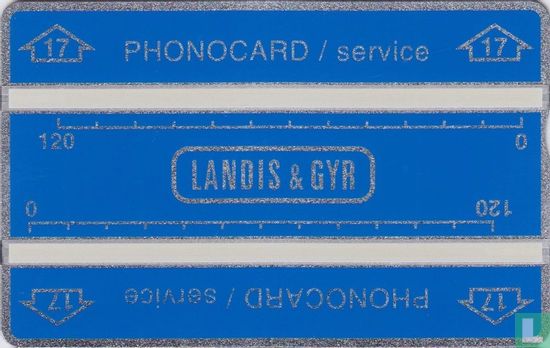 Phonocard service Stu.17 - Image 1