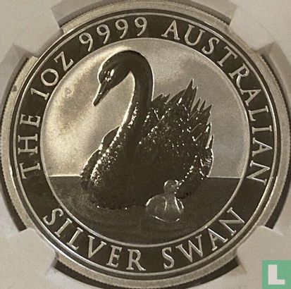 Australia 1 dollar 2018 "Australian silver swan" - Image 2