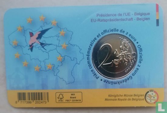 Belgien 2 Euro 2024 (Coincard - NLD) "Belgian Presidency of the European Union Council" - Bild 2