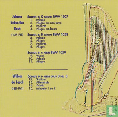 Bach - De Fesch    Harp & Cello - Image 5