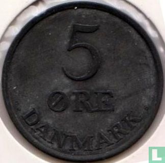 Danemark 5 øre 1964 (zinc) - Image 2