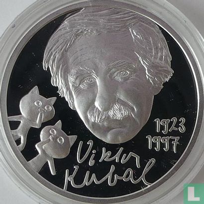 Slowakije 10 euro 2023 (PROOF) "100th anniversary Birth of Viktor Kubal" - Afbeelding 2
