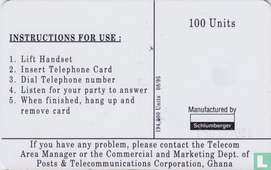 Phone card 100 units - Afbeelding 2