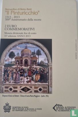 San Marino 2 euro 2013 (folder) "500th anniversary Death of Pinturicchio" - Afbeelding 4