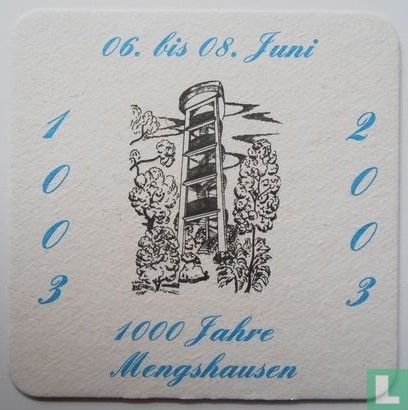 1000 Jahre Mengshausen - Image 1