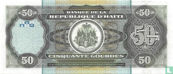 Haiti 50 Gourdes 2003 - Image 2
