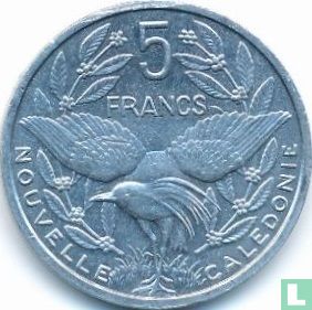 Nouvelle-Calédonie 5 francs 2016 - Image 2