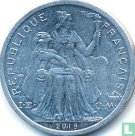 Nieuw-Caledonië 2 francs 2018 - Afbeelding 1