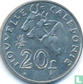 Nieuw-Caledonië 20 francs 2012 - Afbeelding 2