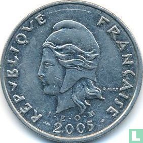 New Caledonia 50 francs 2005 - Image 1