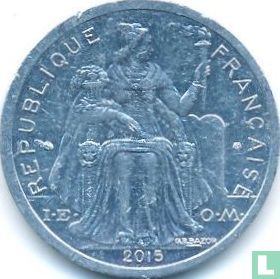Nieuw-Caledonië 1 franc 2015 - Afbeelding 1