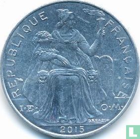 Nouvelle-Calédonie 5 francs 2015 - Image 1