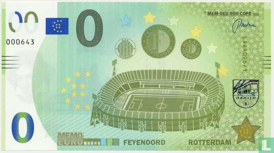 A096/1 set 2x 0 Euro-biljet Feyenoord  - Afbeelding 4