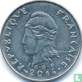 New Caledonia 10 francs 2014 - Image 1