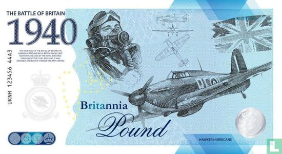 Britannia Pound la bataille d'Angleterre - Hawker Hurricane - Image 1