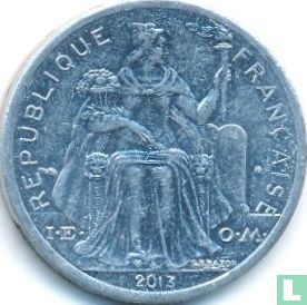 Nouvelle-Calédonie 2 francs 2013 - Image 1