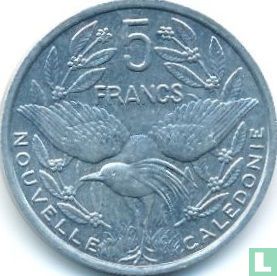 Nieuw-Caledonië 5 francs 1991 - Afbeelding 2