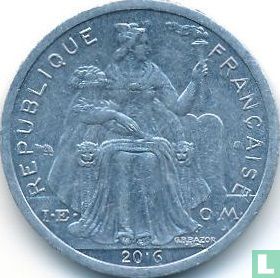 Nouvelle-Calédonie 1 franc 2016 - Image 1