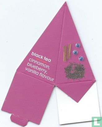 black tea cinnamon, blueberry, vanilla flavour - Image 1