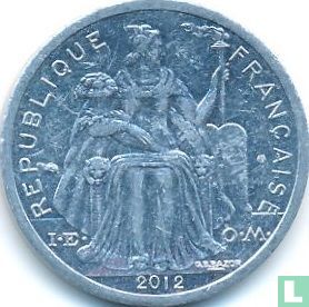 Nouvelle-Calédonie 1 franc 2012 - Image 1