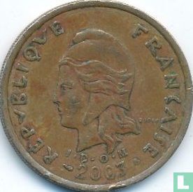 Nouvelle-Calédonie 100 francs 2003 - Image 1