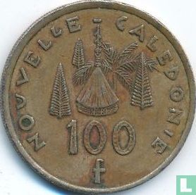 Neukaledonien 100 Franc 2003 - Bild 2