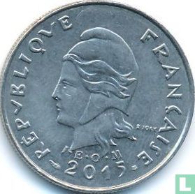New Caledonia 10 francs 2015 - Image 1