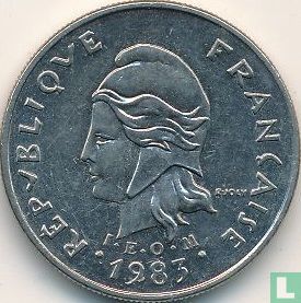 Nieuw-Caledonië 10 francs 1983 - Afbeelding 1