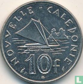 Neukaledonien 10 Franc 1983 - Bild 2