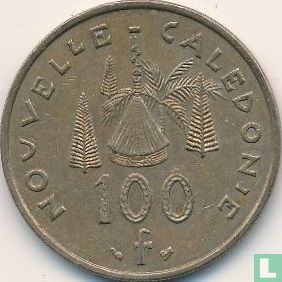 New Caledonia 100 francs 1998 - Image 2