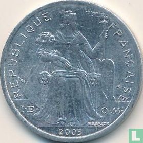 Nieuw-Caledonië 2 francs 2005 - Afbeelding 1