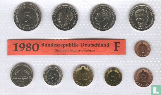 Allemagne coffret 1980 (F) - Image 1