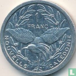 Nieuw-Caledonië 1 franc 1991 - Afbeelding 2