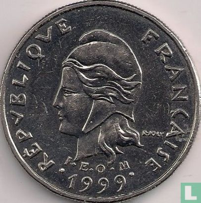New Caledonia 10 francs 1999 - Image 1