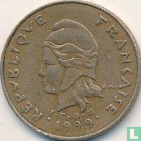 New Caledonia 100 francs 1999 - Image 1
