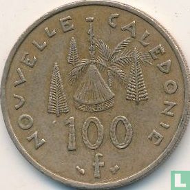 New Caledonia 100 francs 1999 - Image 2