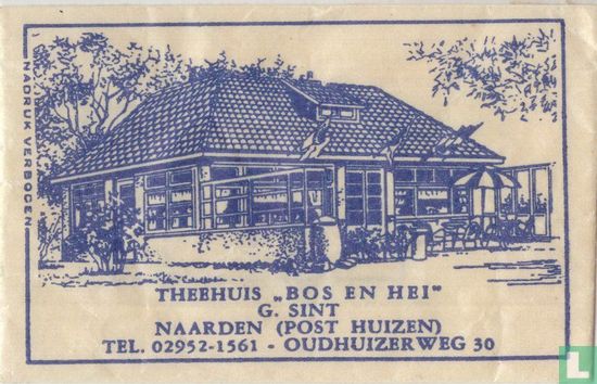 Theehuis "Bos en Hei" - Afbeelding 1