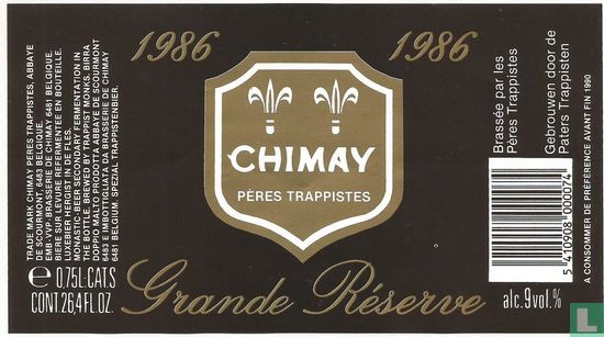 Chimay 1986