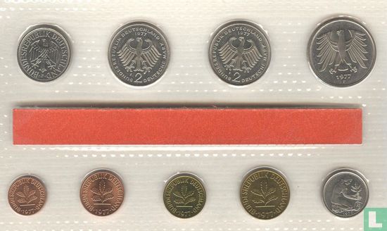Germany mint set 1977 (F) - Image 2